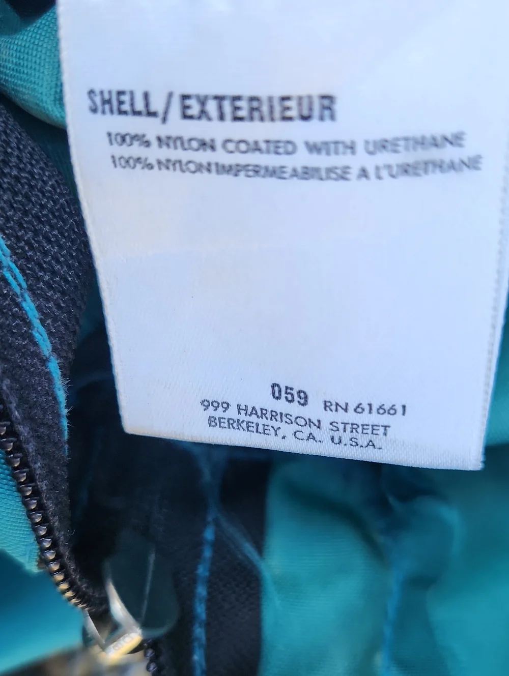 The North Face durable nylon